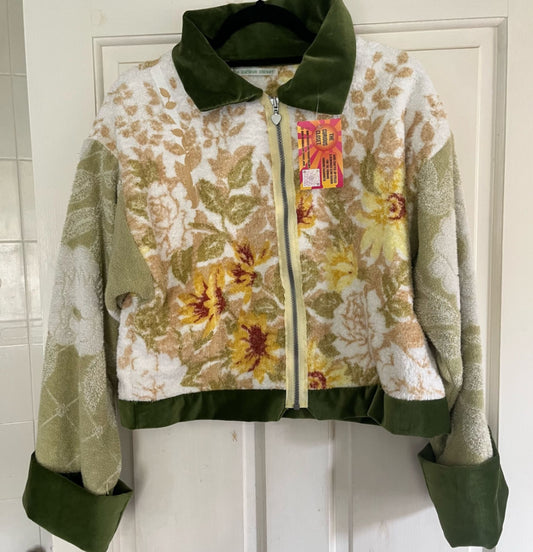Jacket Multi-color (cream, yellow, green, rust)