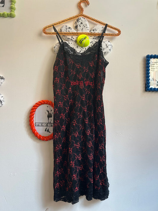 Baby girl slit dress