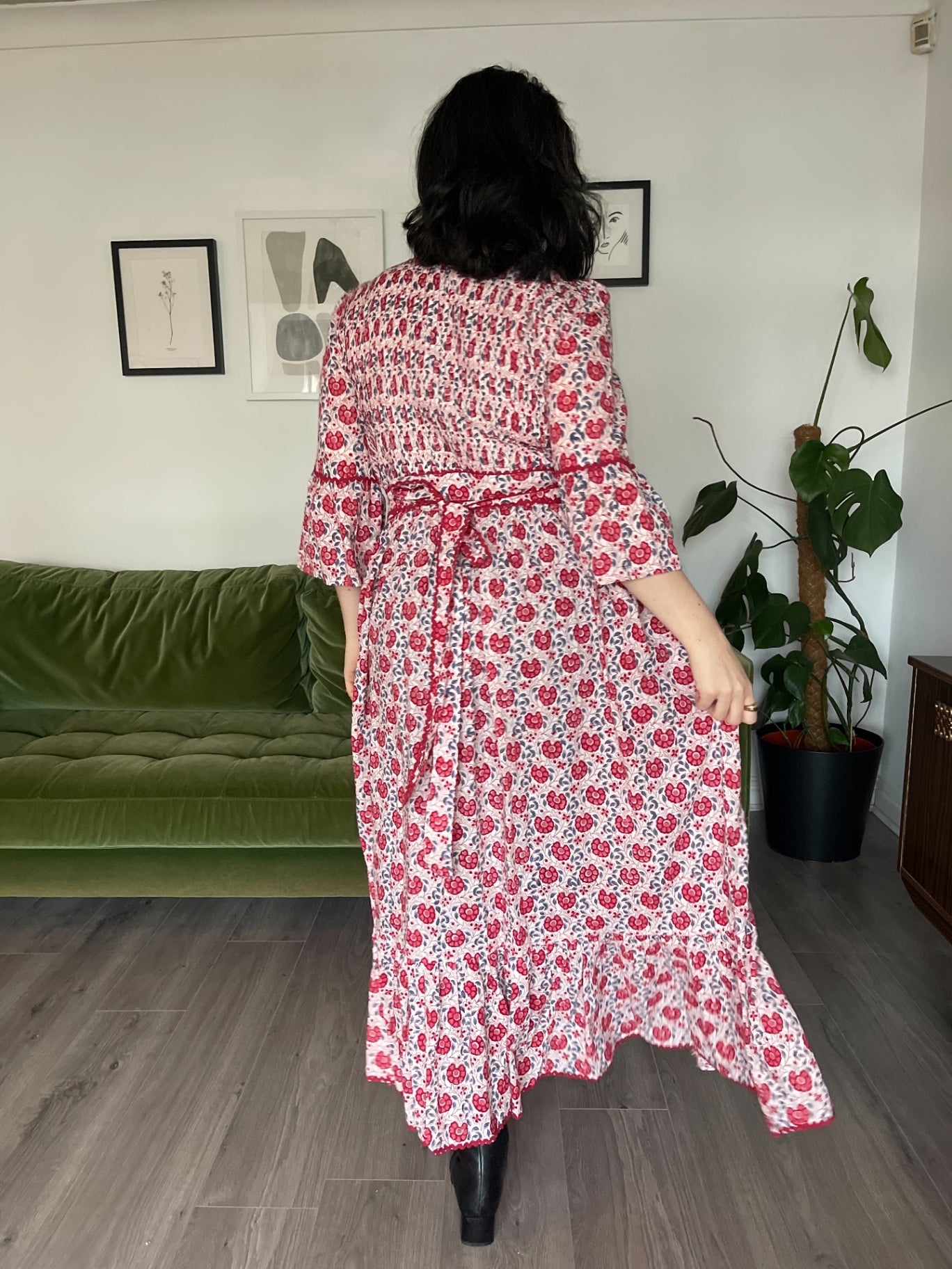 Hasthology Block Print Dress