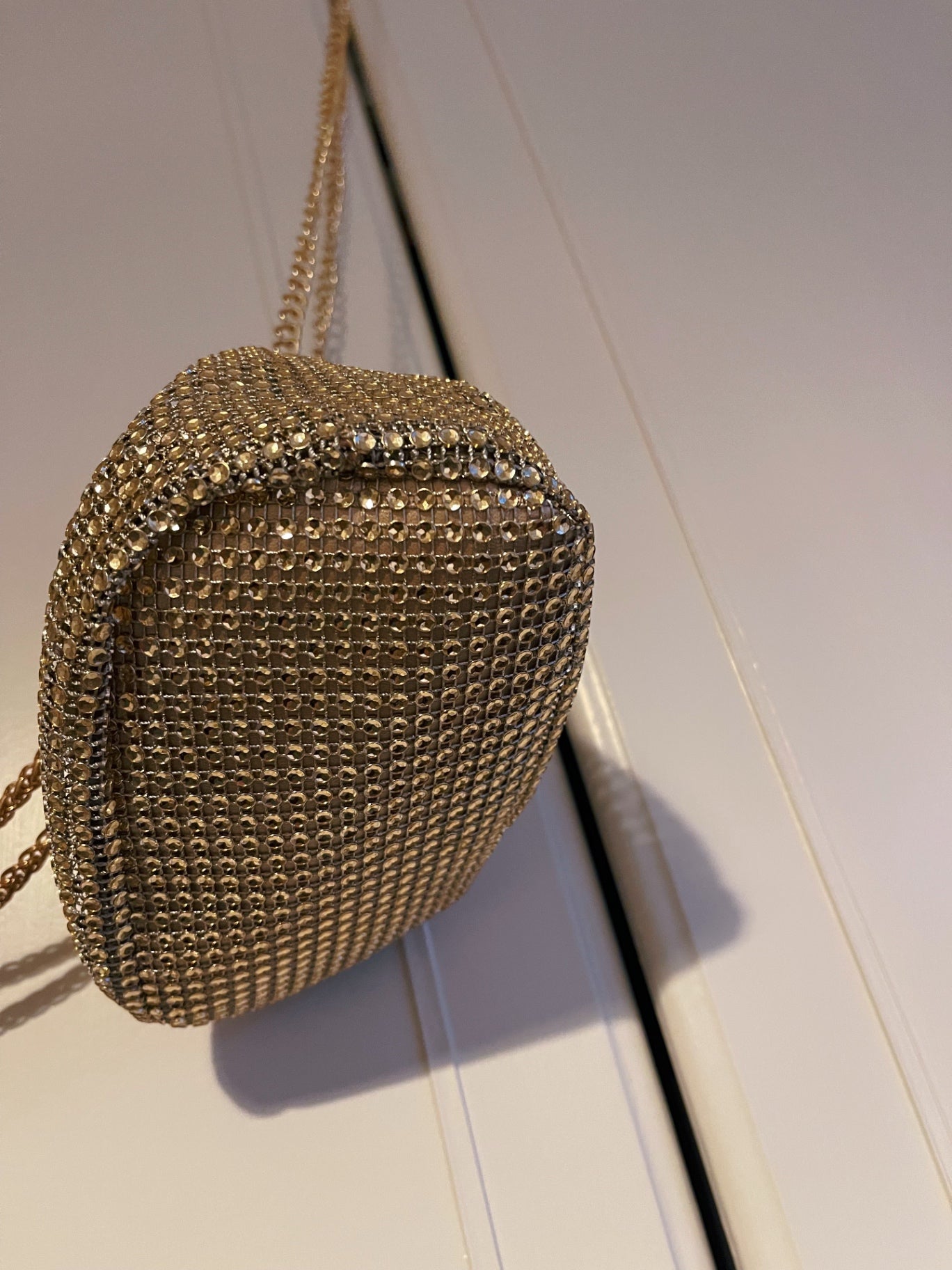 Preloved Gold Sparkle Bag