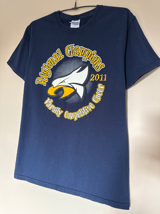 Navy Varsity Competitive Cheer T-shirt