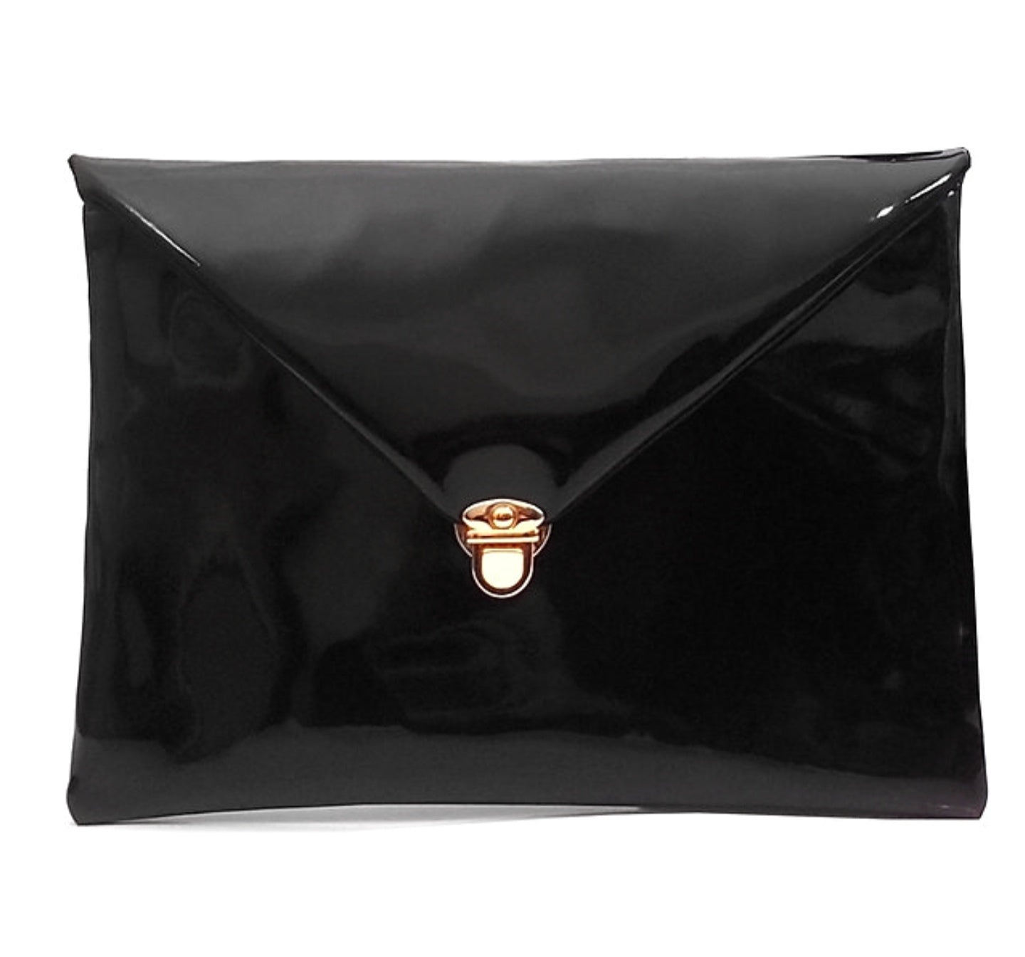 CC black clutch purse