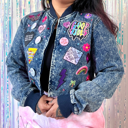 Candy denim jacket