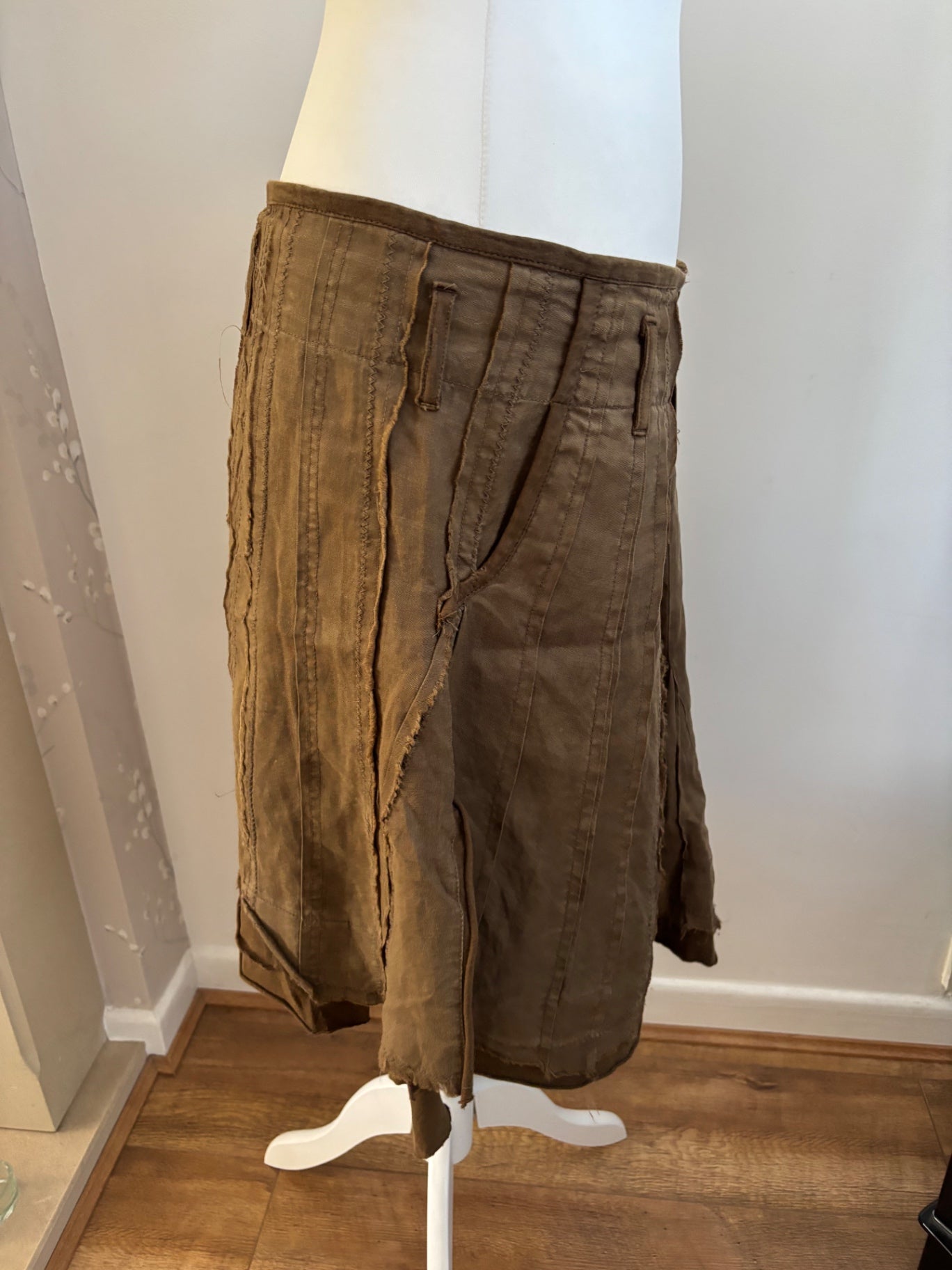 Khaki skirt
