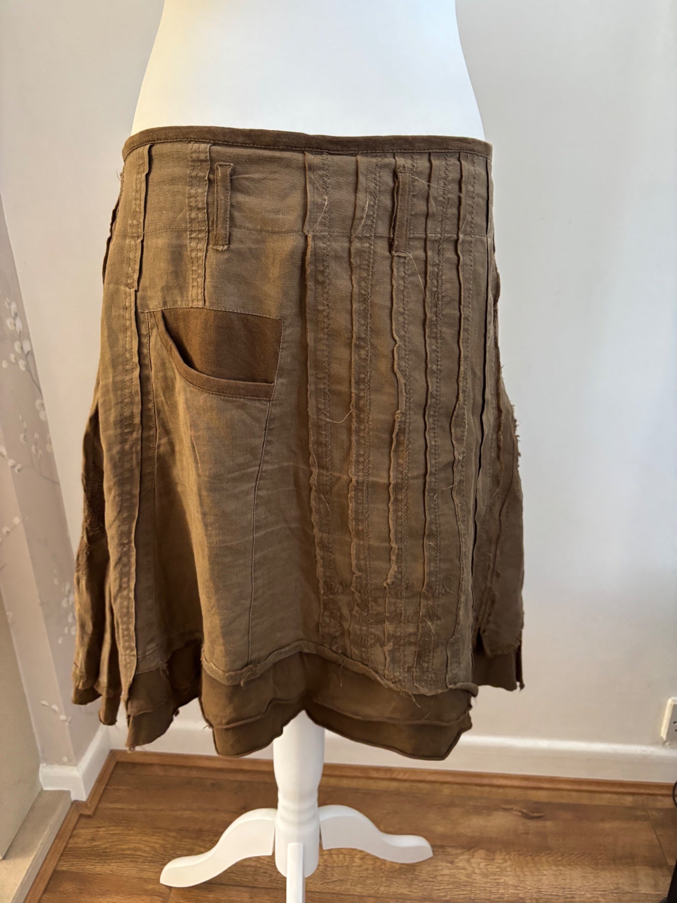 Khaki skirt