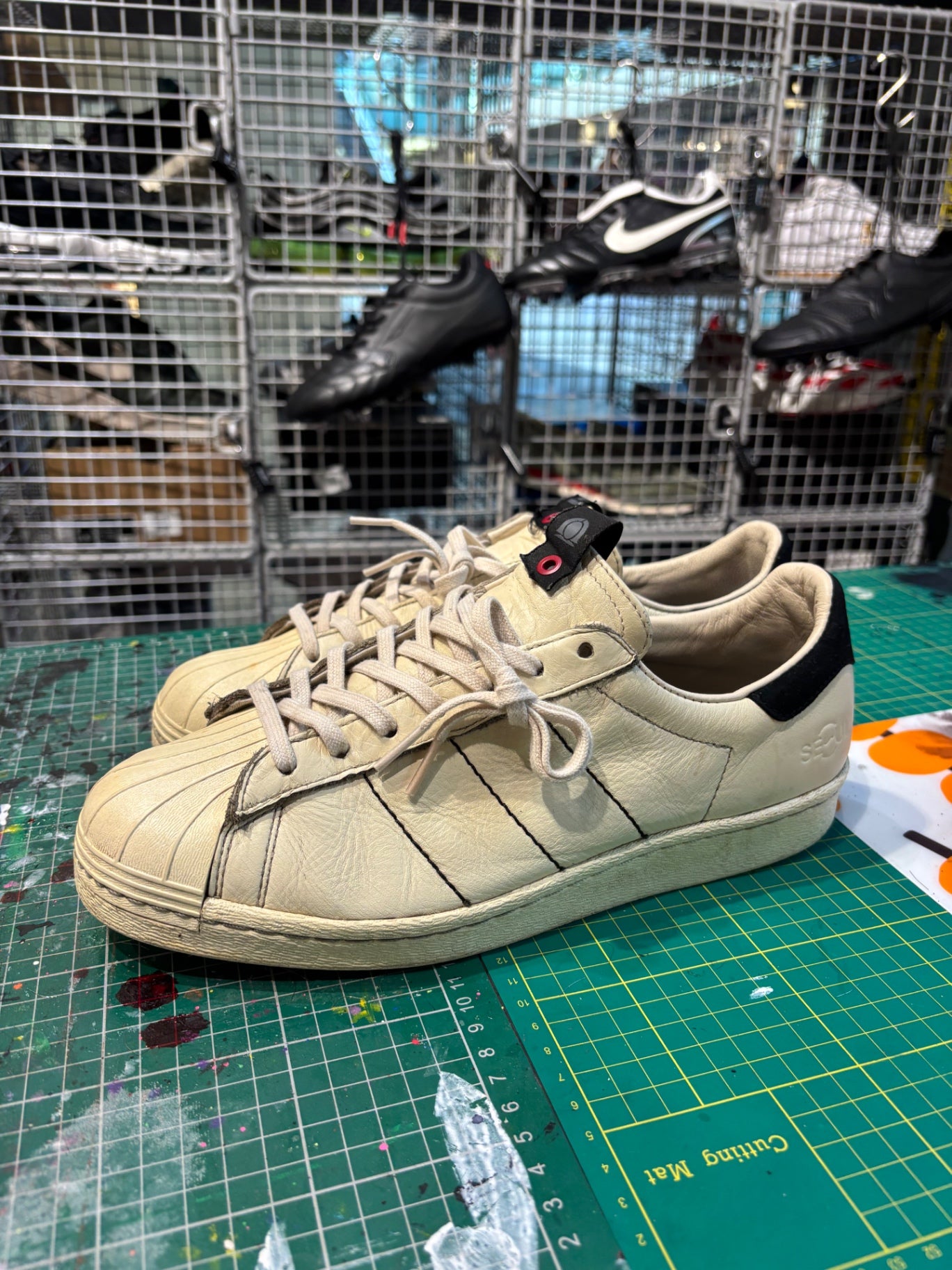Vintage Adidas Superstar 80s Kasina UK8.5