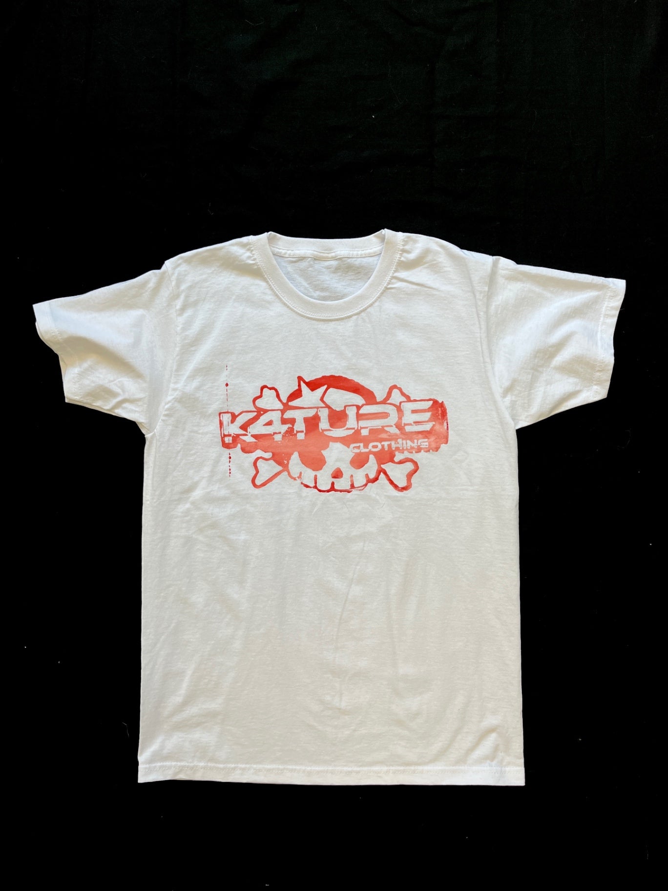 K4TURE red logo t shirt (size small)