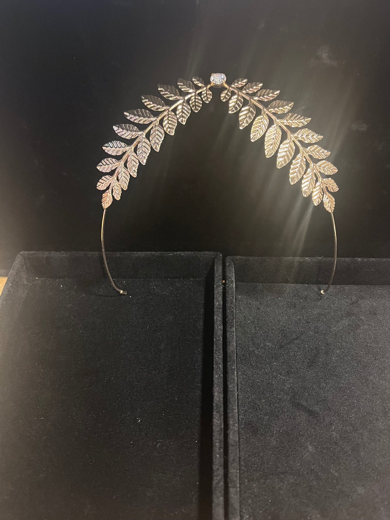 Grecian Goddess Gold Leaf Headband