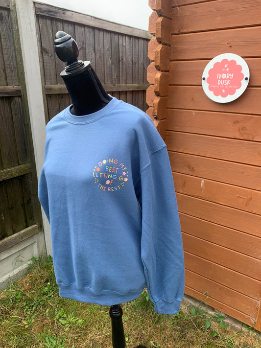 doing your best sweatshirt size medium