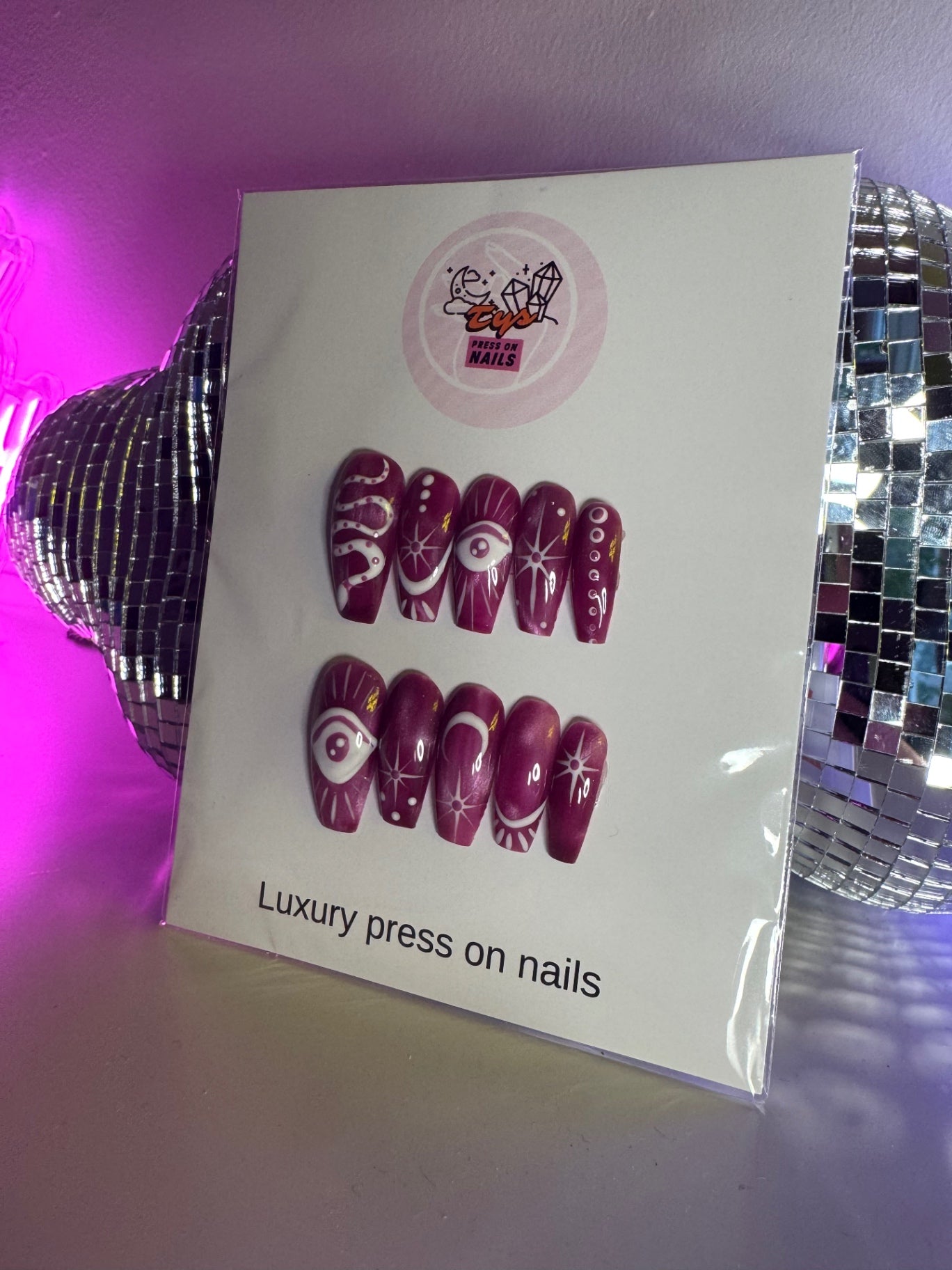 Maroon Celestial eye