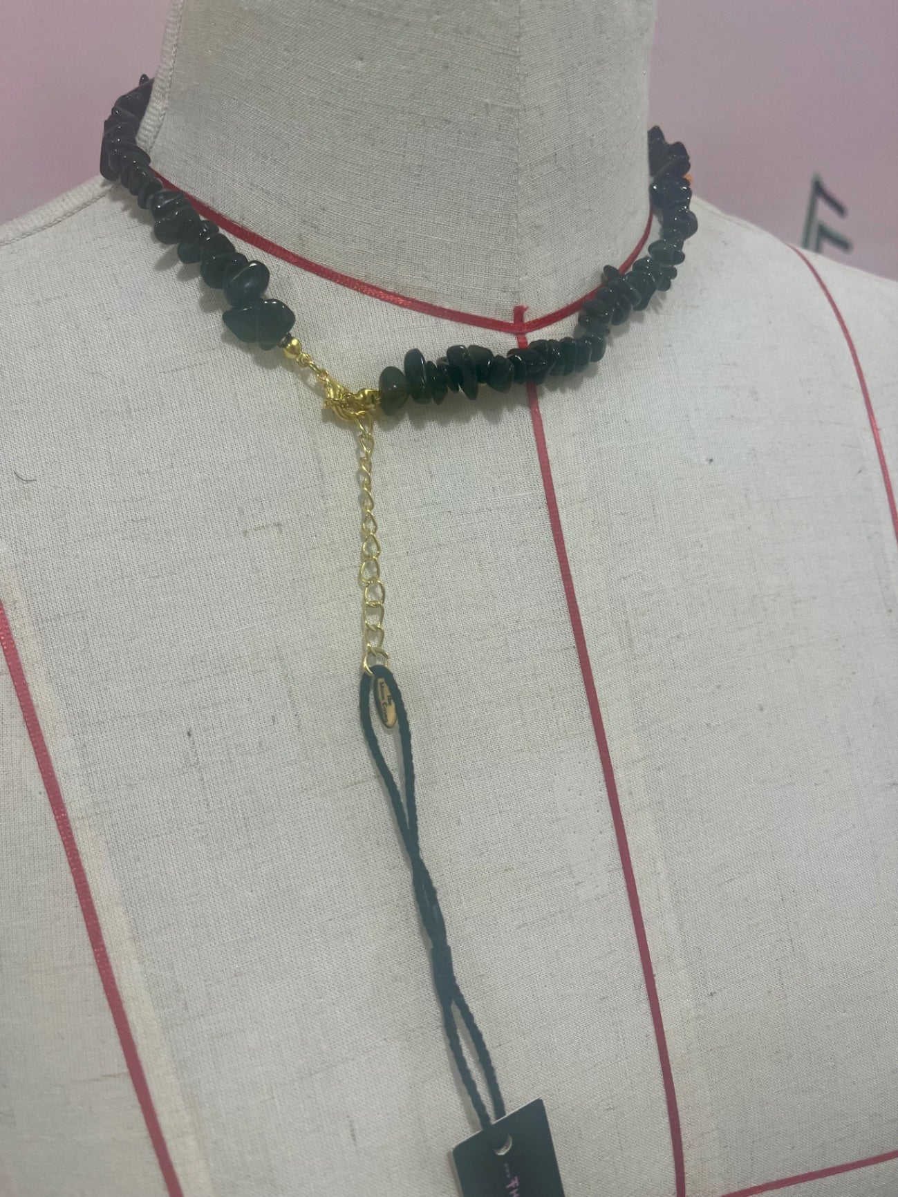 Shadow + Sky Kyanite Necklace