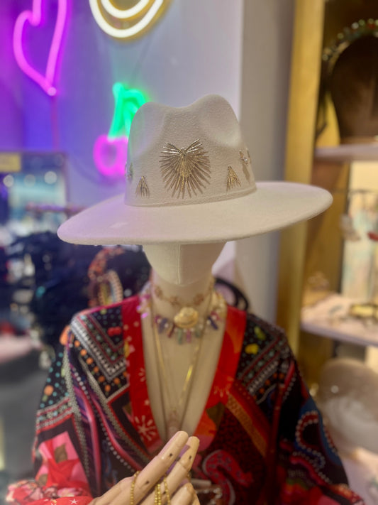 The Astral Authority Hat – Cream Gold Edition