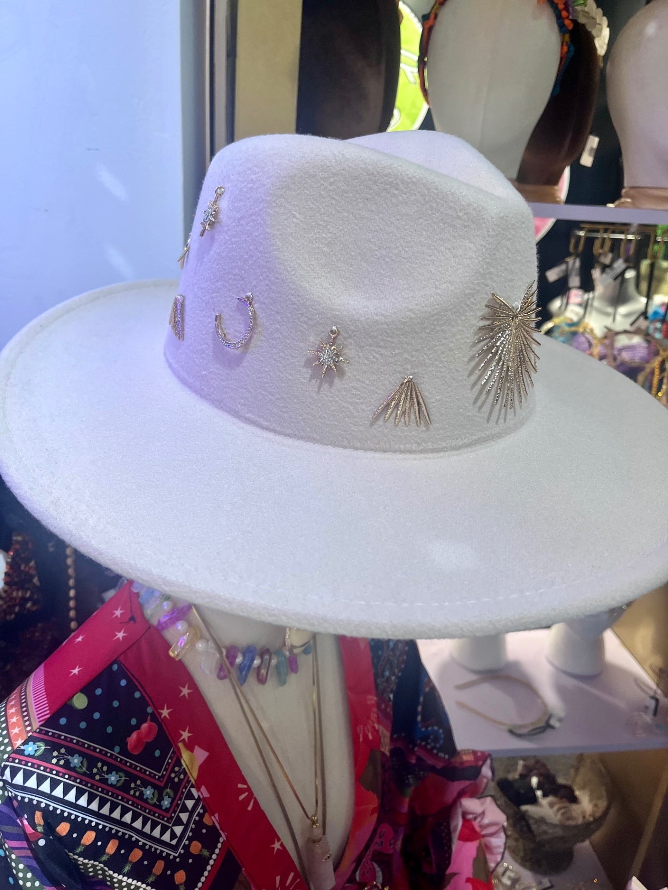 The Astral Authority Hat – Cream Gold Edition