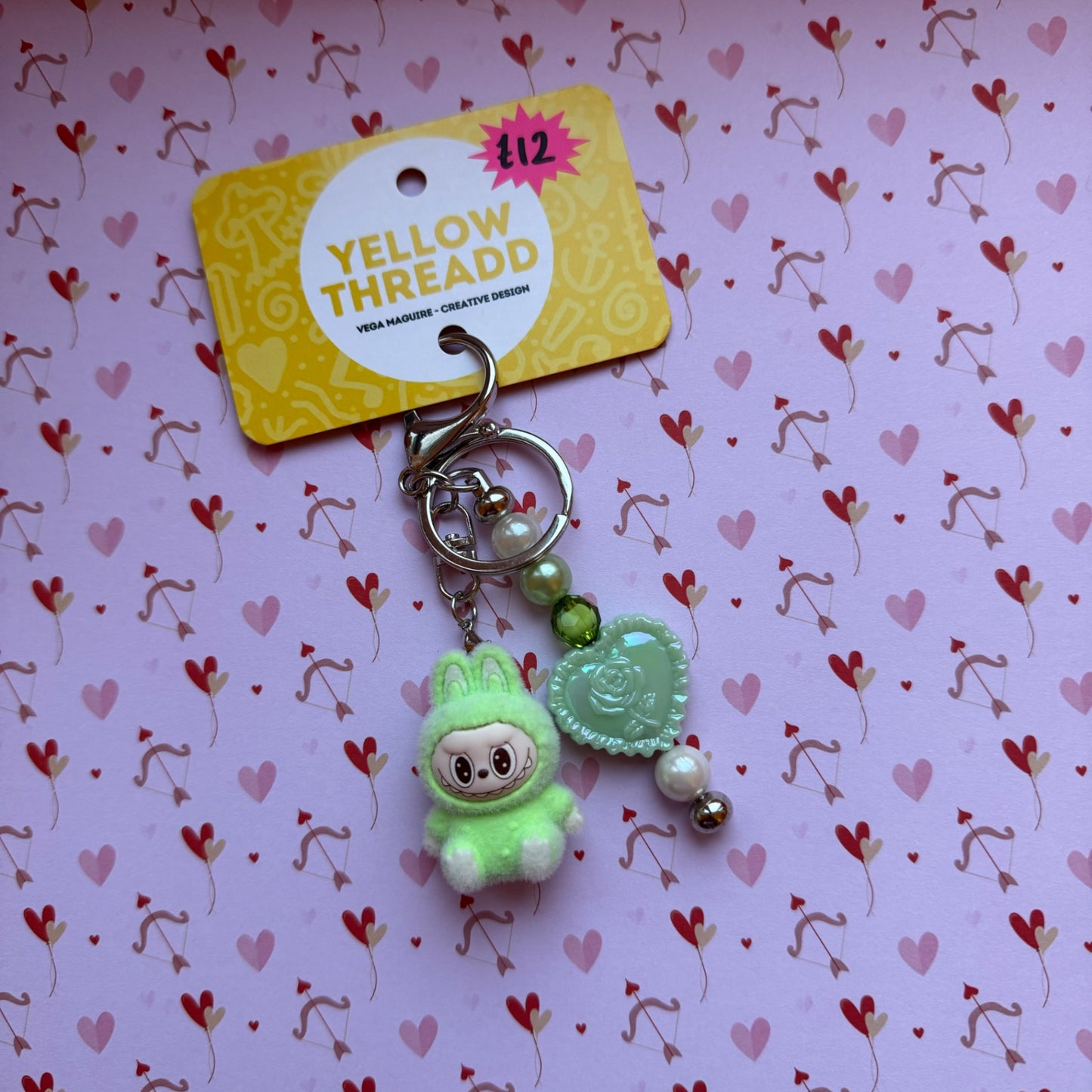 Green Bubu Keychain