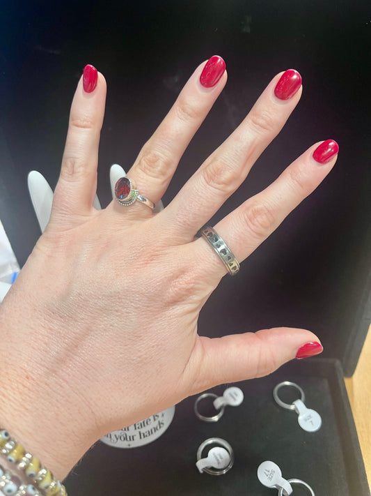 Heart Spinner Ring Size 9