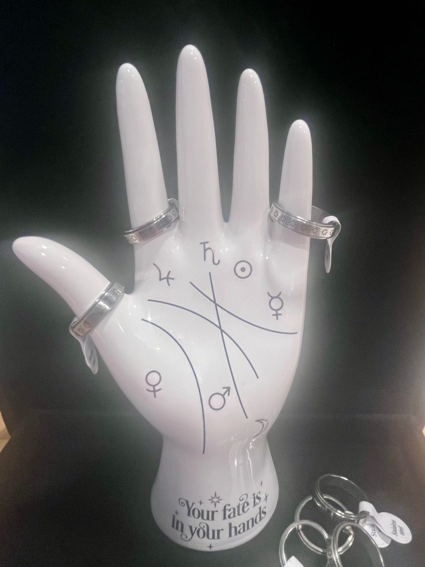 Daisy Spinner Ring Size 8