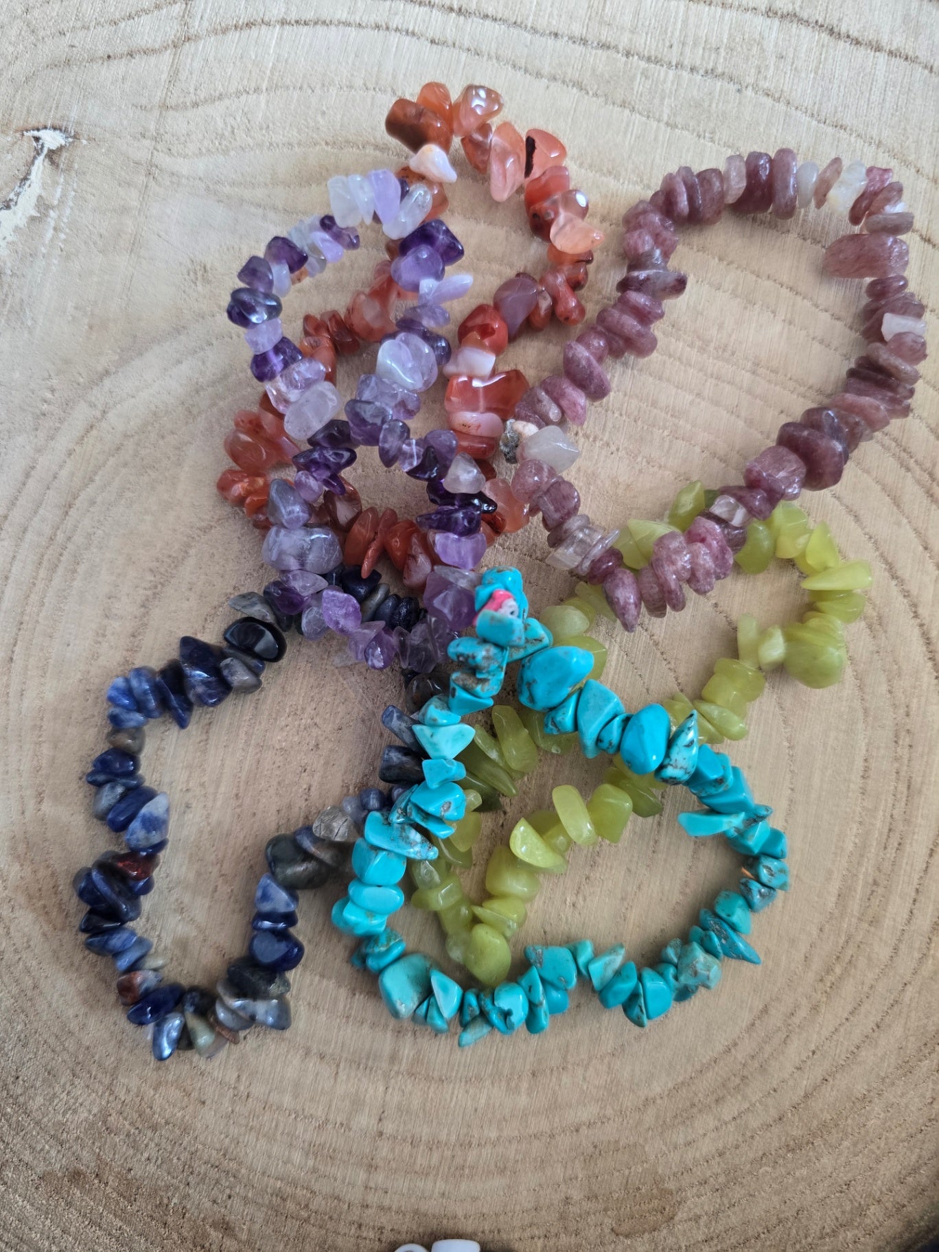 Gemstone bracelet