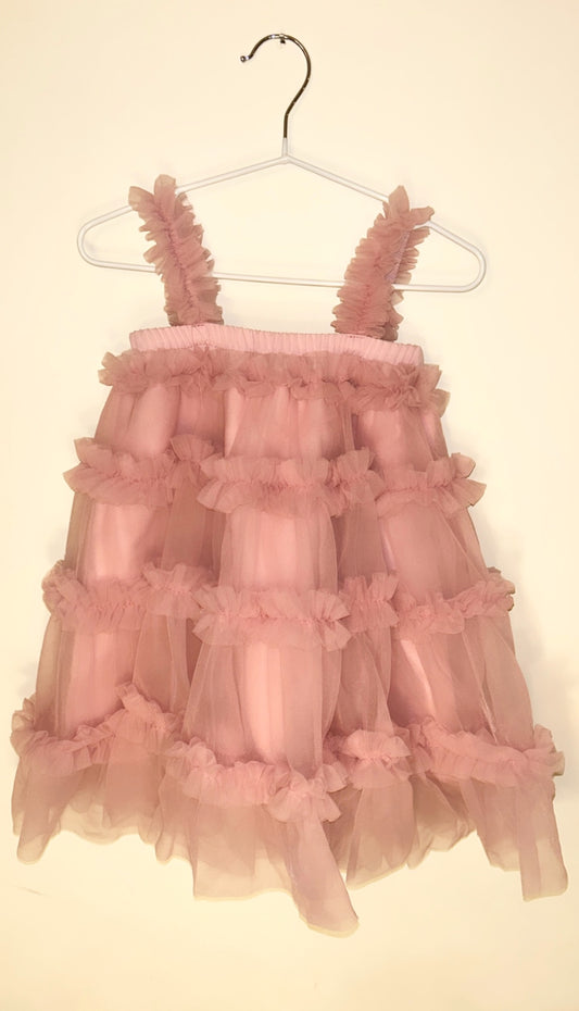 Dusky Pink Tutu Dress