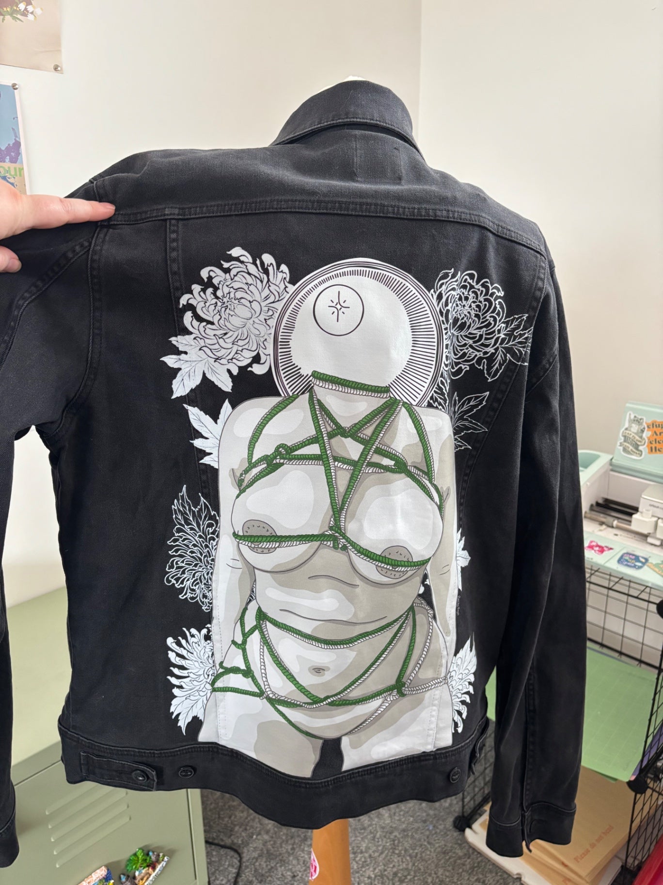Vintage Up Cycled Shibari Lee Jacket