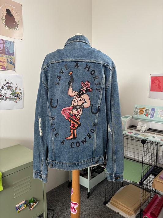 Save A Horse Ride A Cowboy Jacket
