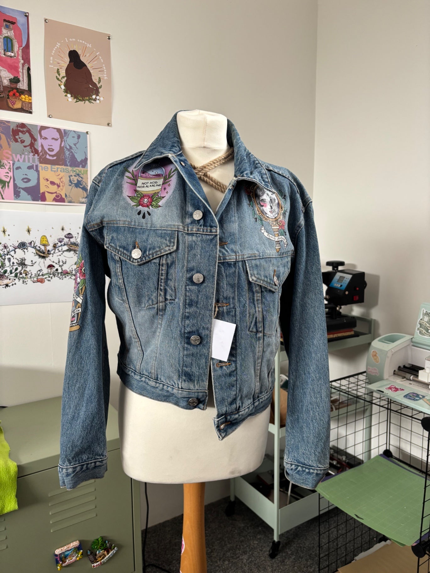 Sleep Token Up Cycled Patch Jacket