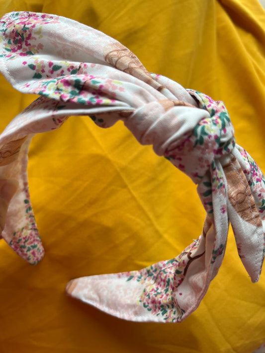 Bow Headband - Mediterranean Palm