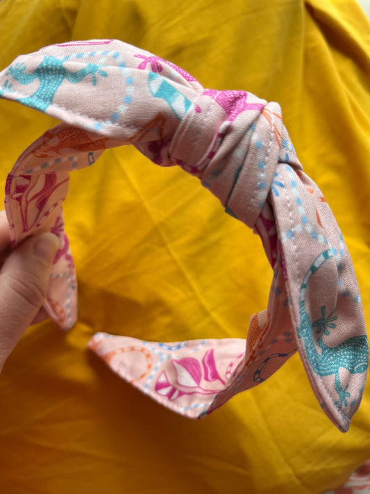 Bow Headband - Mediterranean Medley