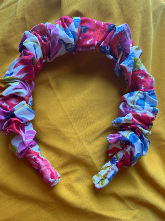 Scrunchie Headband - Flowers & Petals
