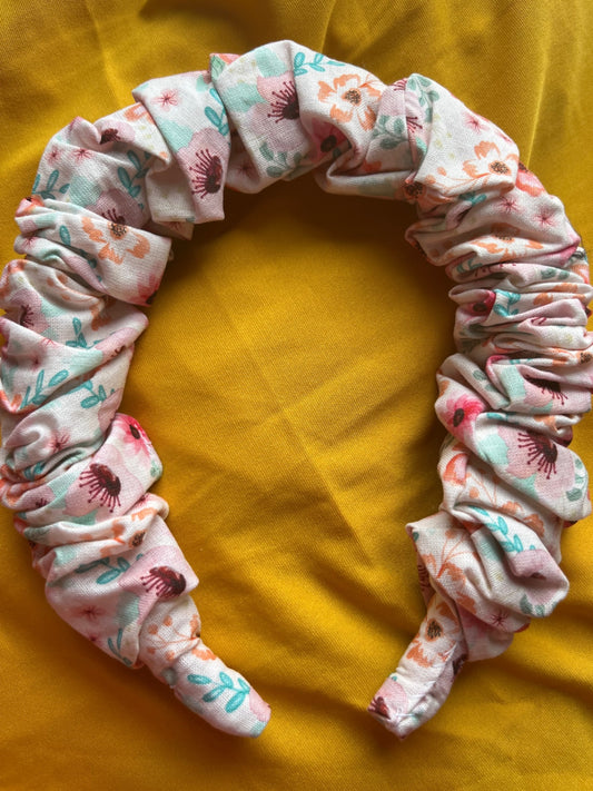 Scrunchie Headband - Flowers & Petals