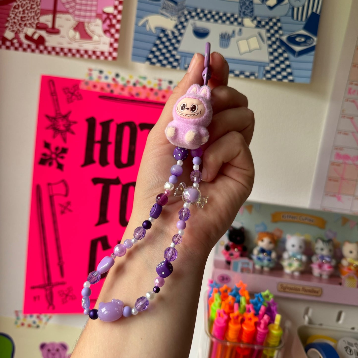Lilac Bubu Charm