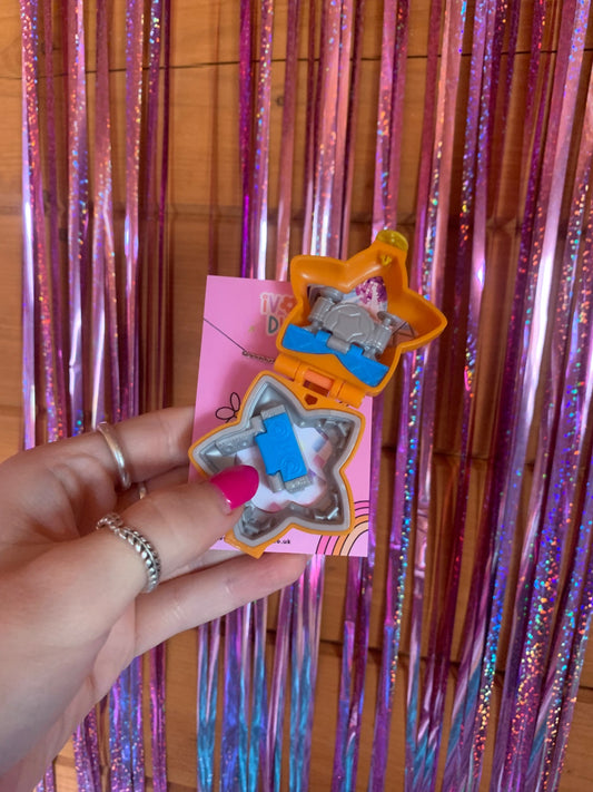 Upcycled polly pocket vintage necklace