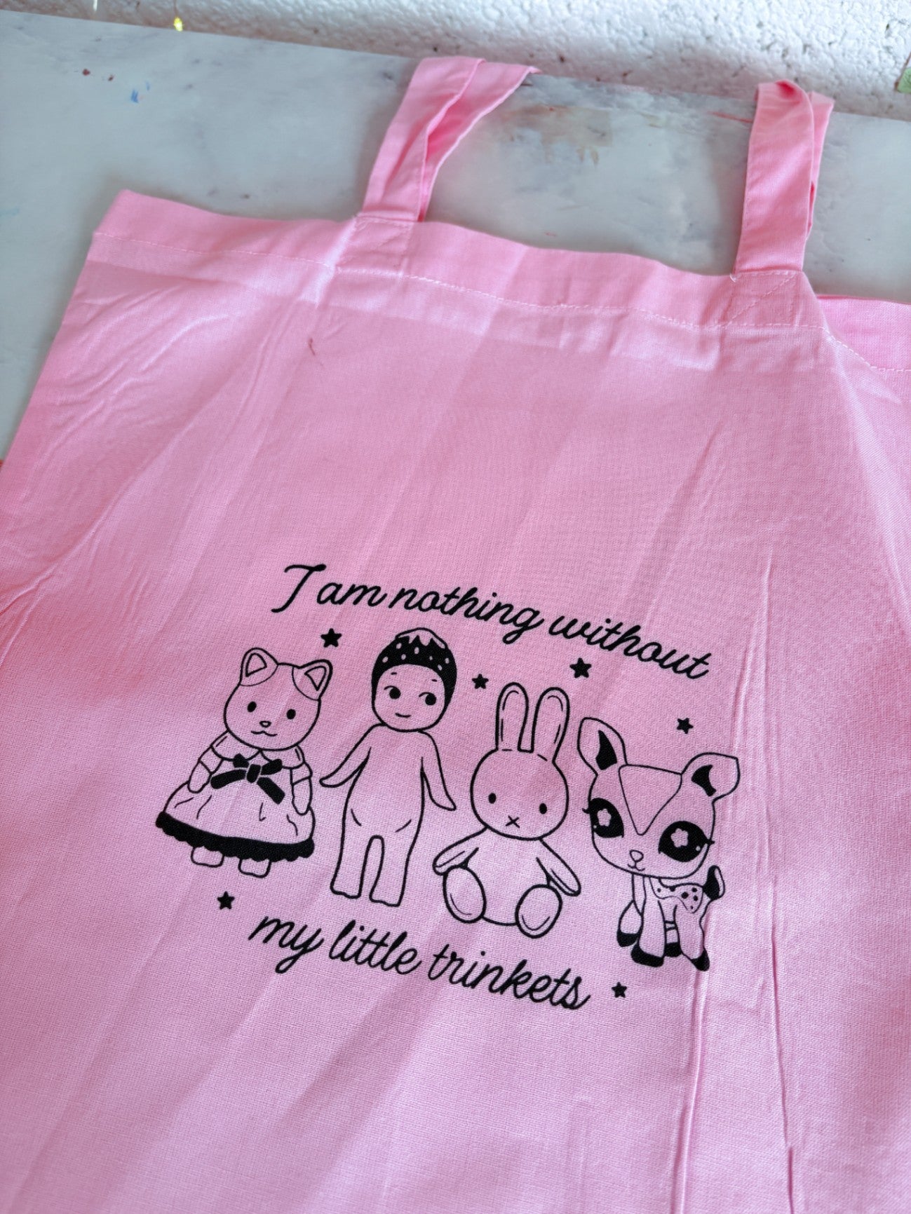 Nothing Without My Trinkets Tote Bag