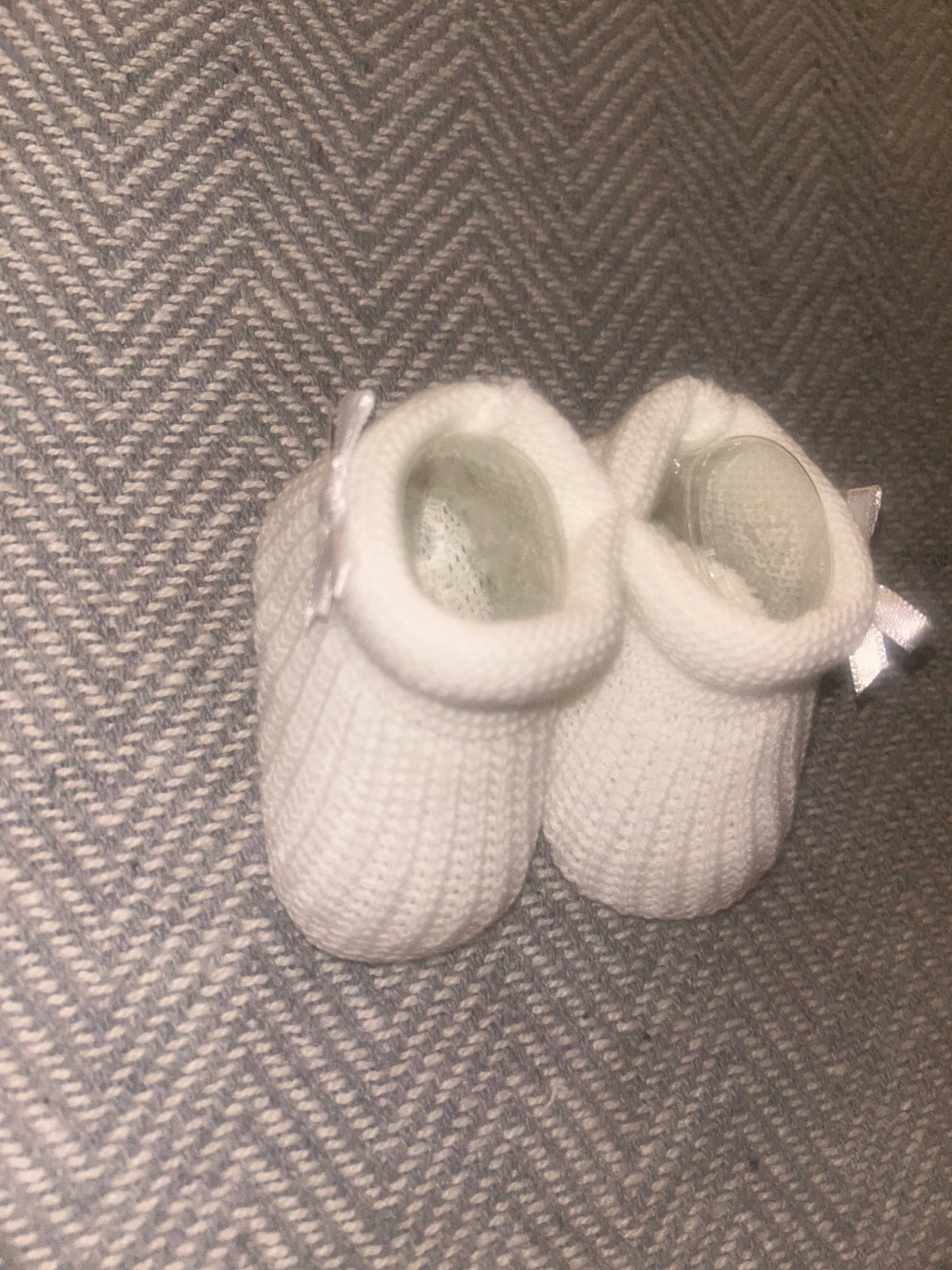 Pink Baby Booties