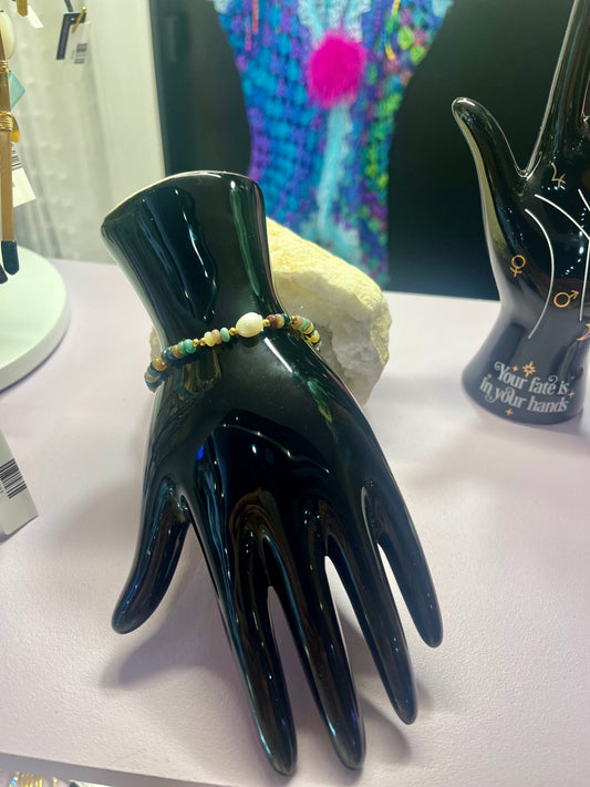 🌿 “Mystic Ground” Bracelet Indian agate