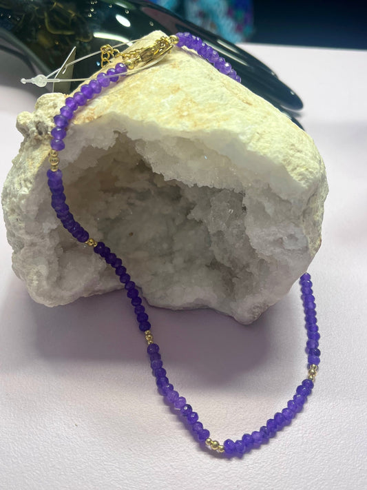 💜 “Third Eye Radiance” Necklace Amethyst