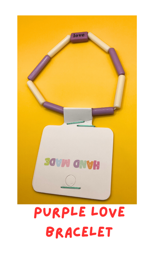 Purple Love Bracelet