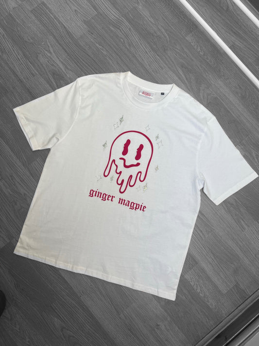 Smiley tshirt - white