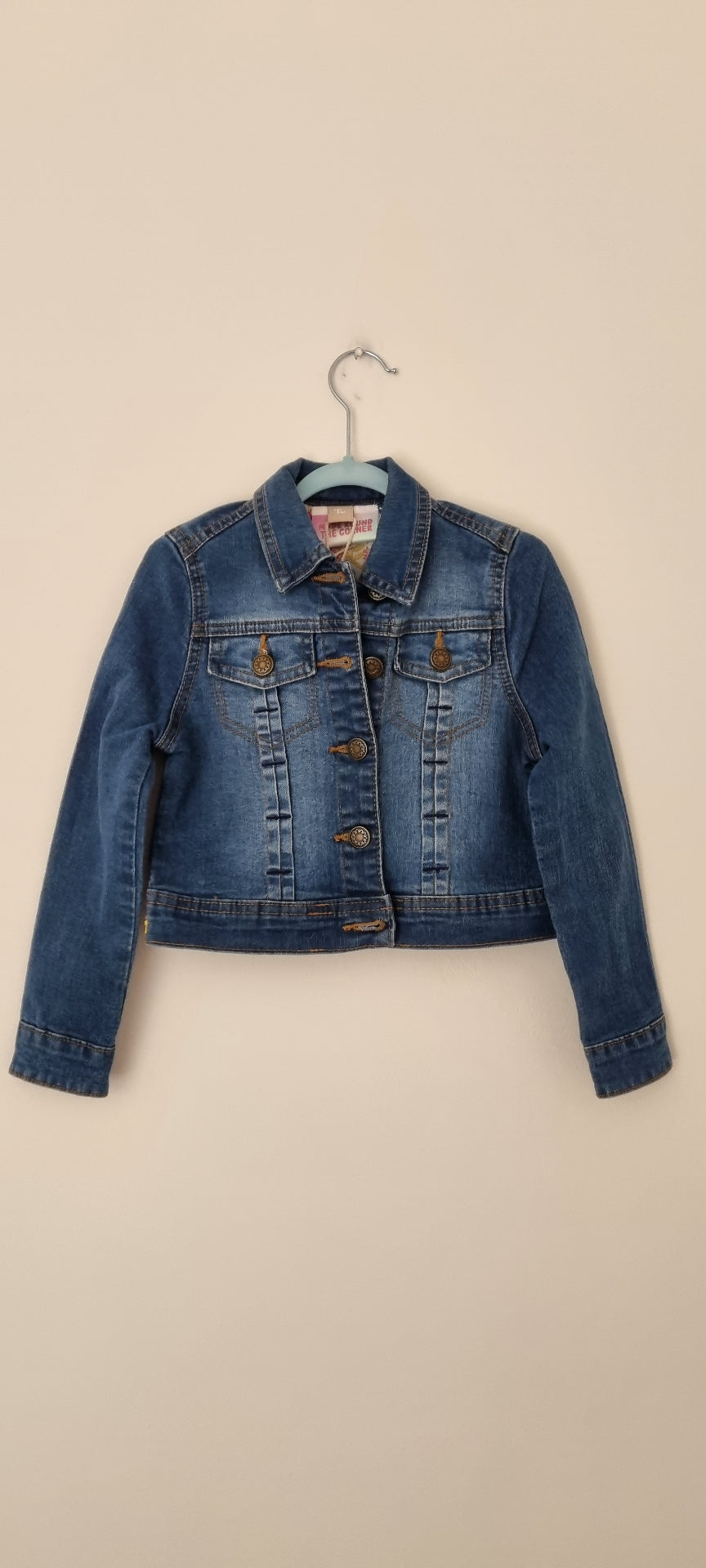 Cartoon Children with Kite Kids Jacket