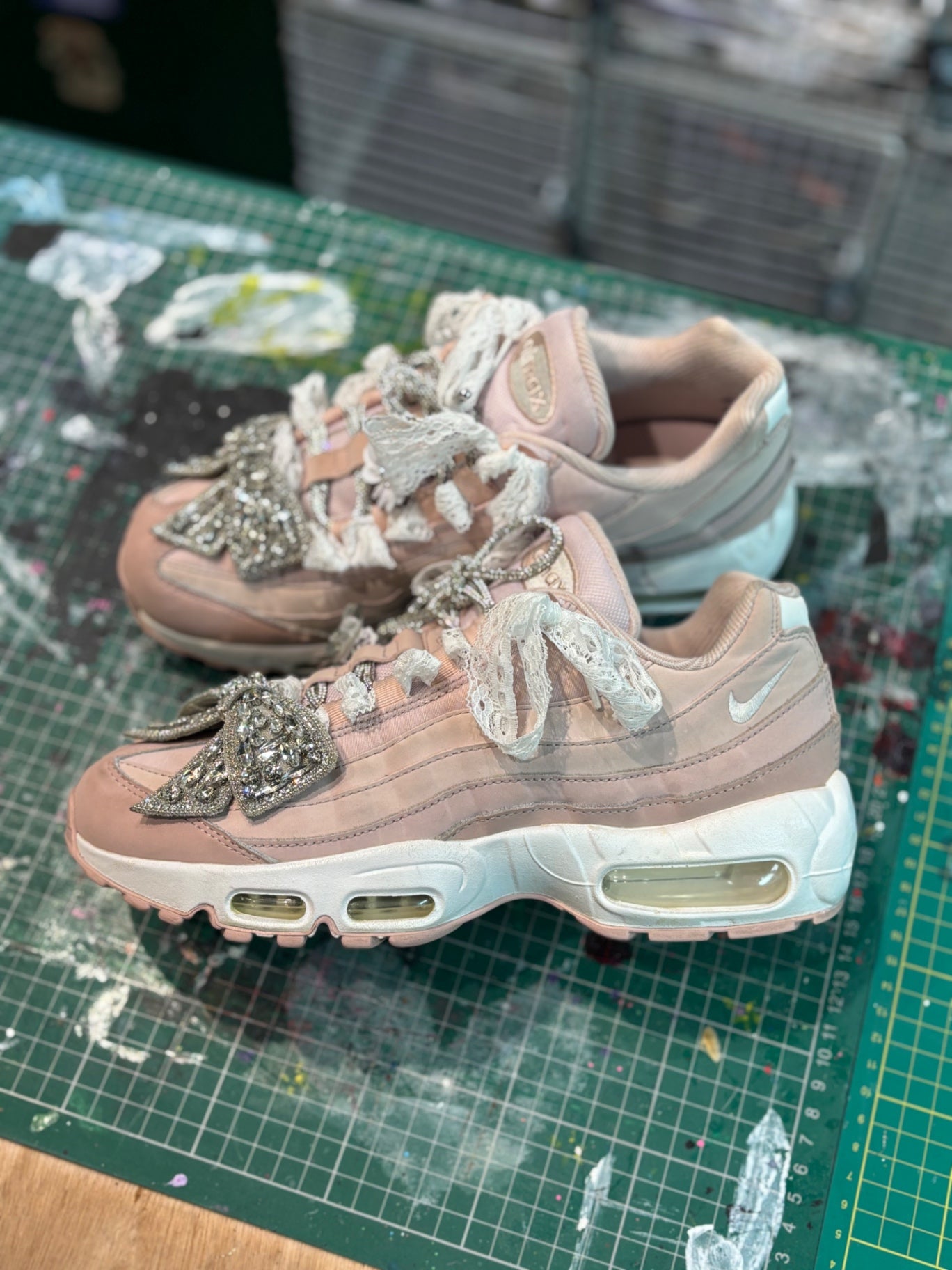 Air max 95/110 pink used