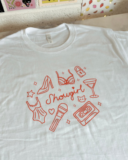 Showgirl Taylor Swift T-Shirt - Medium