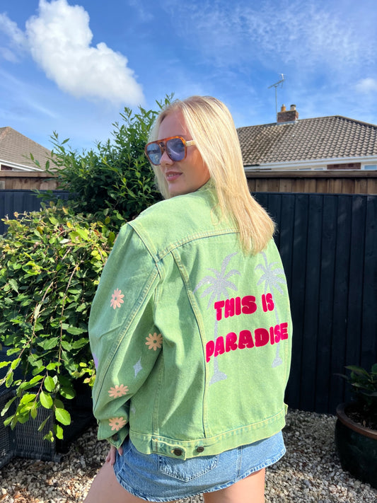 Paradise denim jacket