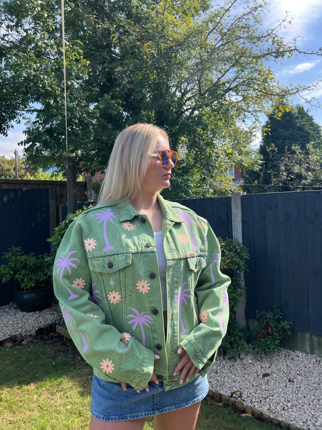 Paradise denim jacket