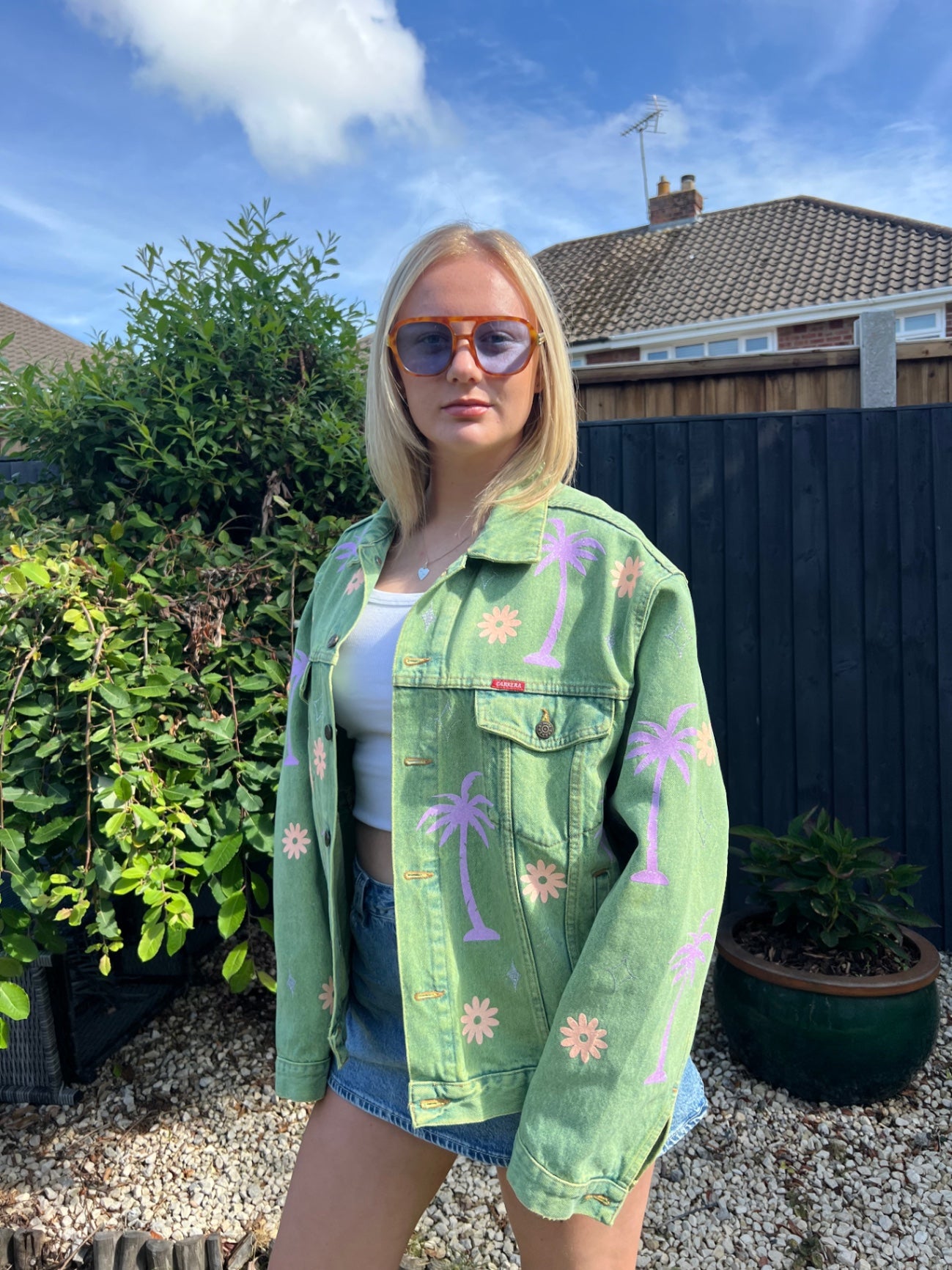 Paradise denim jacket