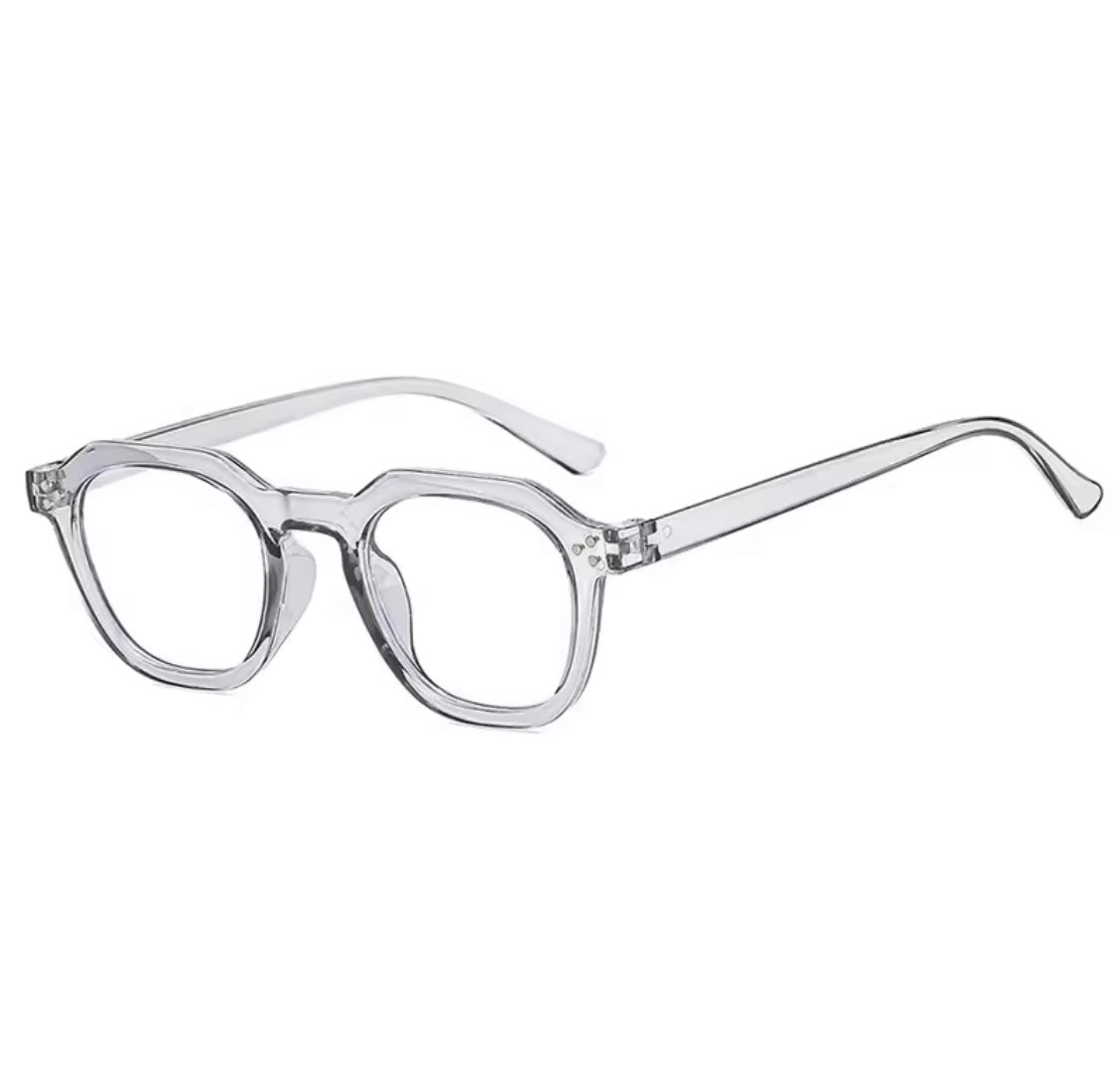 Andie Square Frame Blue Light Glasses- Black