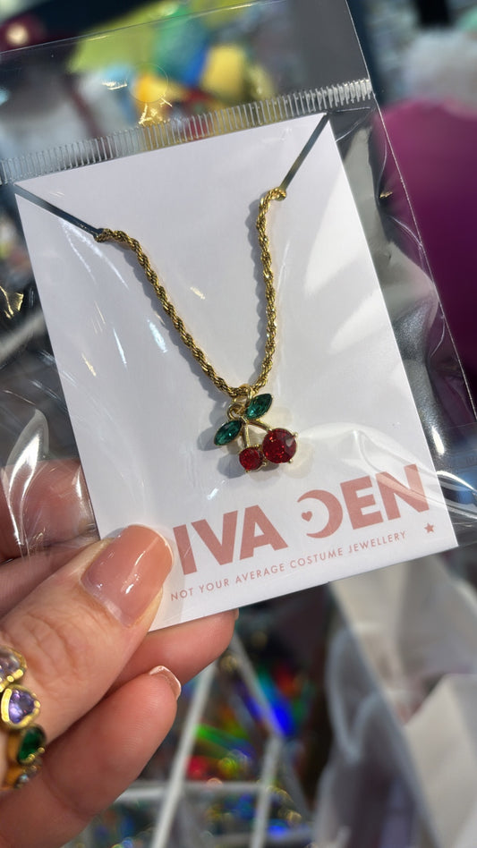 Cherry necklace