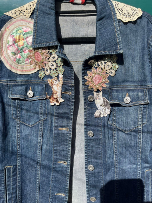 Kitty Reworked Denim Jacket