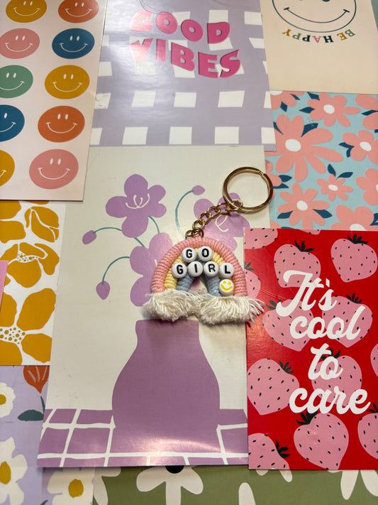 Go Girl Keyring