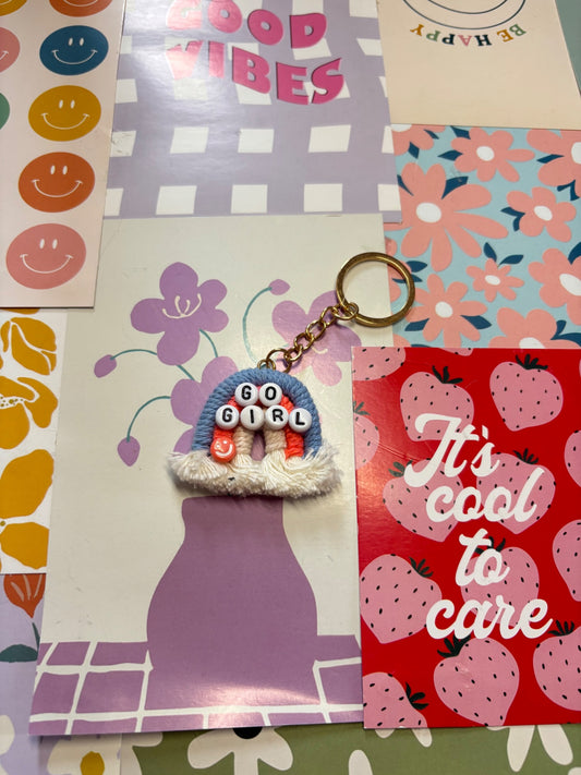 Go Girl Keyring