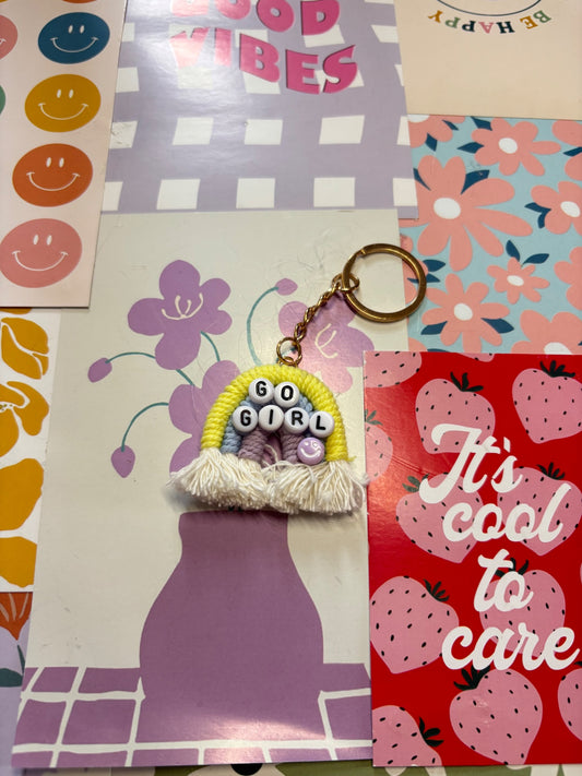 Go Girl Keyring