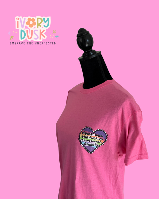 back the f*ck up tshirt